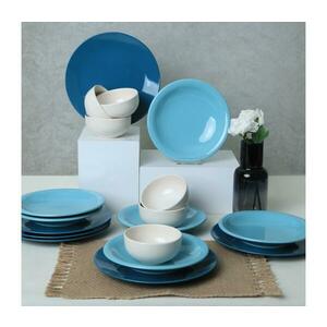 18 részes kék/fehér/kerámia étkészlet 275KRM1969 kép