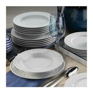 24 részes fehér porcelán étkészlet 710KTP2467 kép