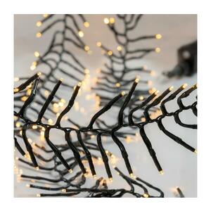 Eurolamp LED kültéri karácsonyi fényfüzér CLUSTER 1512xLED/8 funkció 17 m IP44 meleg fehér 600 kép