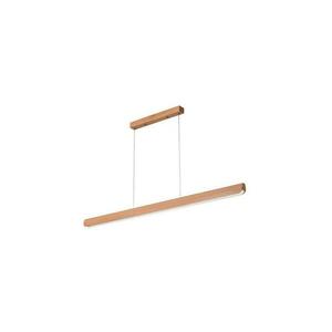 LED Csillár zsinóron LED/22W/230V 4000K 120 cm bükkfa/tömör fa WRL0421 kép