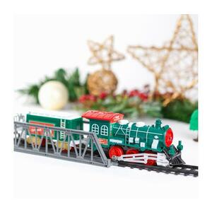 LED karácsonyi vonat LED/2xAA meleg fehér gl kép