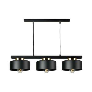 Keter Lighting IGNIA zsinóros csillár 3xE27/60W/230V fekete 3397 kép