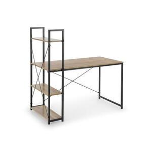 Halmar Íróasztal SERENOR fekete/sonoma tölgy V kép