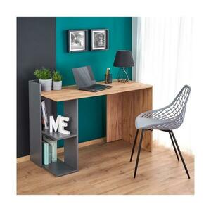 Halmar Íróasztal COZYRA Wotan tölgy/antracit V kép