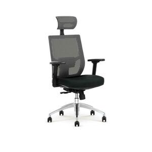 Halmar Irodai szék ELMIR fekete/szürke V kép