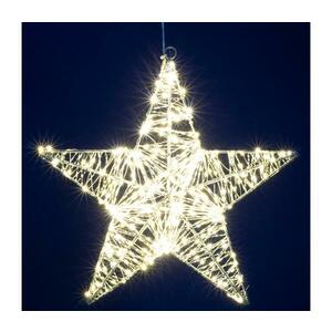LED karácsonyi dekoráció 320xLED/230V 45 cm csillag meleg fehér 5005613 kép