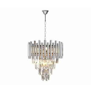 Kristály csillár láncon MADISON 9xE14/40W/230V króm ML5991 kép