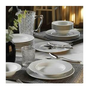 18 darabos fehér porcelán étkészlet 719KTP9772 kép