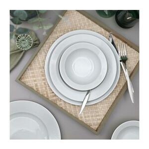 18 darabos fehér porcelán étkészlet 719KTP9773 kép