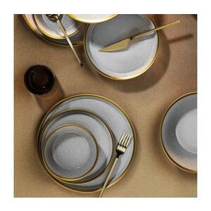 8 darabos étkészlet szürke/arany/porcelán 719KTP9736 kép