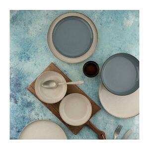 16 darabos étkészlet bézs/kék/porcelán 710KTP3683 kép