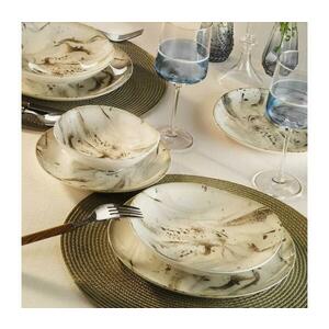 24 részes barna porcelán étkészlet 430KSV8983 kép