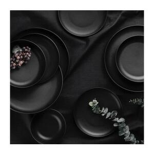 16 részes étkészlet fekete/porcelán 719KTP3344 kép