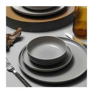 8 részes szürke/porcelán étkészlet 719KTP9783 kép