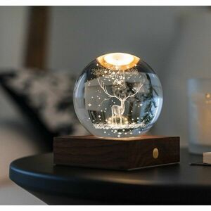 Sötétbarna USB fénydekoráció Amber – Gingko kép