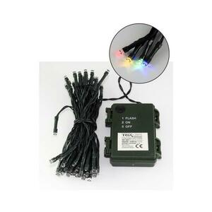 LED Karácsonyi lánc kültéri 5, 4 m 50xLED/3xAA színes P486 kép