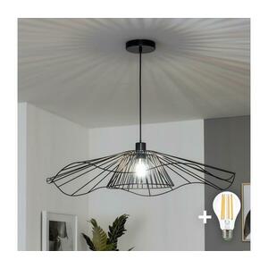 Brilagi - CERIA WIRE kábeles LED csillár 1xE27/40W/230V, átmérő 80 cm, fekete BG3987+EG300157+EG300163 kép