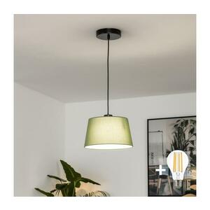 Brilagi - CERIA LED függeszték kábellel 1xE27/40W/230V, átm. 25 cm, zöld BG3987+EG781034 kép
