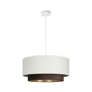 Kábeles csillár NATIA 1xE27/60W/230V fehér/barna H0202 kép