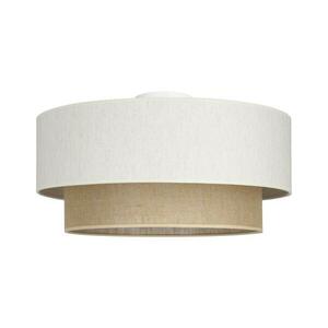Mennyezeti lámpa NATIA 1xE27/60W/230V fehér/barna H0241 kép