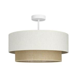 NATIA felületre szerelhető csillár 1xE27/60W/230V, fehér/barna H0242 kép