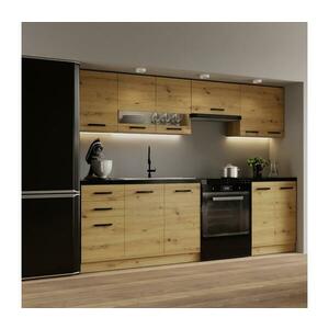 BWS Konyhabútor ROSALIA 240 cm craft tölgy Romantica 240 kép