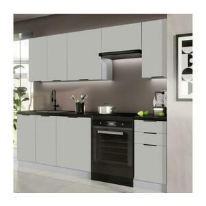 BWS PEARL konyhabútor 240 cm szürke Soul 240 kép