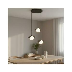 EMIBIG RITUAL kábellel függeszthető csillár 3xG9/8W/230V fekete 1490/3PREM kép