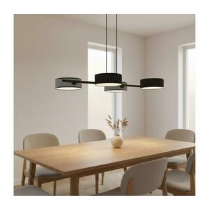 EMIBIG Kábelre szerelt DRUMZ függőlámpa 4xE14/10W/230V fekete/szürke 1567/4 kép