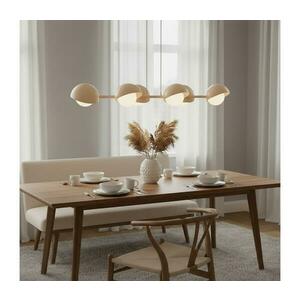 EMIBIG BOOM elegáns kábeles csillár, 6× G9 foglalat, 8 W/izzónként, 230 V, bézs 1590/6 kép