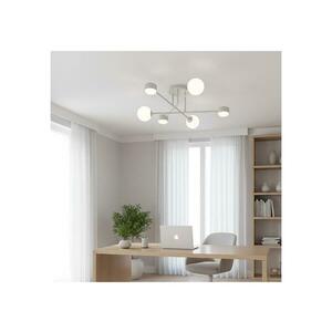 EMIBIG Felületre szerelhető csillár HOLON 3xG9/8W/230V + 3xGX53/12W fehér 1559/6 kép