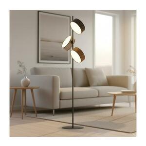 EMIBIG Állólámpa DRUMZ 3xE14/10W/230V fekete/barna/szürke 1566/LP3 kép