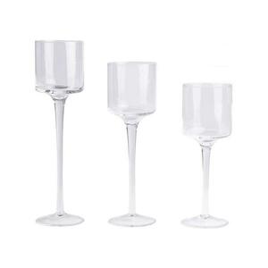 Estilo Home 3 darabos átlátszó gyertyatartó szett 5905623251097 kép