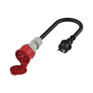 Adapter elektromos autókhoz Schuko 16A (apa) CEE 16A kép