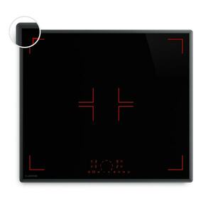 Klarstein RedFlame indukciós főzőlap | Modern, elegáns és erőteljes | 4 főzőzóna | 7000 W | 60 cm kép