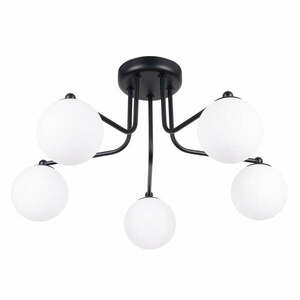 Fekete-fehér mennyezeti lámpa Beam – Sollux kép