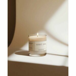 Illatos szójaviasz gyertya égési idő 40 ó #69 Lemongrass, Bergamot, Sandalwood – Perfumed Prague kép