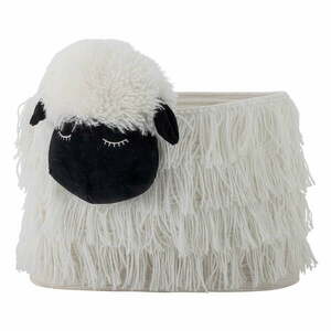 Fehér textil játéktároló kosár 40x25x30 cm Dolly – Bloomingville Mini kép