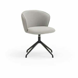 Világosszürke kárpitozott étkezőfotel szett 2 db-os Add – Teulat kép