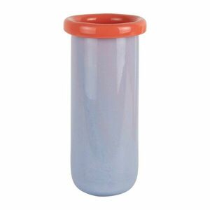 Lila üveg váza (magasság 30, 5 cm) Plegado – PT LIVING kép