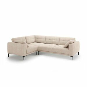 Világosbarna sarokkanapé (bal oldali-L alakú) Bemy – Micadoni kép