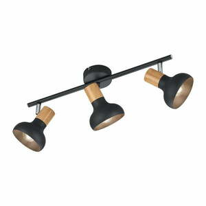 Matt fekete spotlámpa ø 10 cm Latika – Trio kép