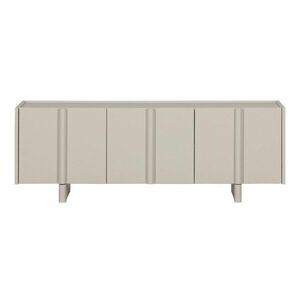 Világosszürke borovi fenyő TV-állvány 152x53x46 cm Basu – WOOOD kép