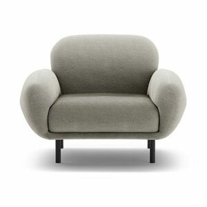 Szürke buklé fotel Poppy – Micadoni kép