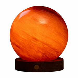 Sötétbarna USB fénydekoráció ø 12 cm Sand Storm – Gingko kép