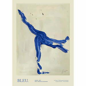 Poszter 50x70 cm Bleu – Lucrecia Rey Caro – The Poster Club kép