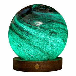 Sötétbarna-sötét natúr színű USB fénydekoráció ø 12 cm Stellar Ocean – Gingko kép