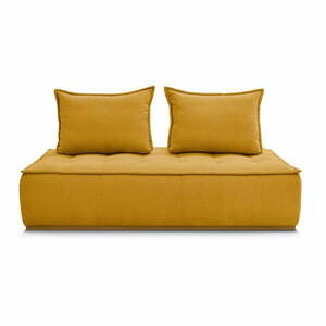 Mustársárga zsenília kanapé 175 cm Elisa – Bobochic Paris kép
