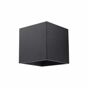 Geo fekete falilámpa - Sollux kép