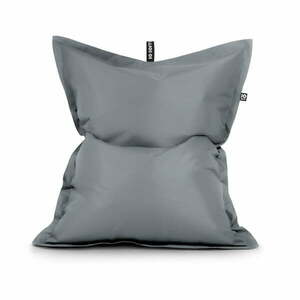 Szürke bőrutánzat gyerek babzsákfotel Pad M – So Soft? kép